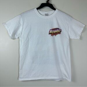 Vintage NASCAR Racing Menholt Motorsports Double-Sided Graphic T-shirt